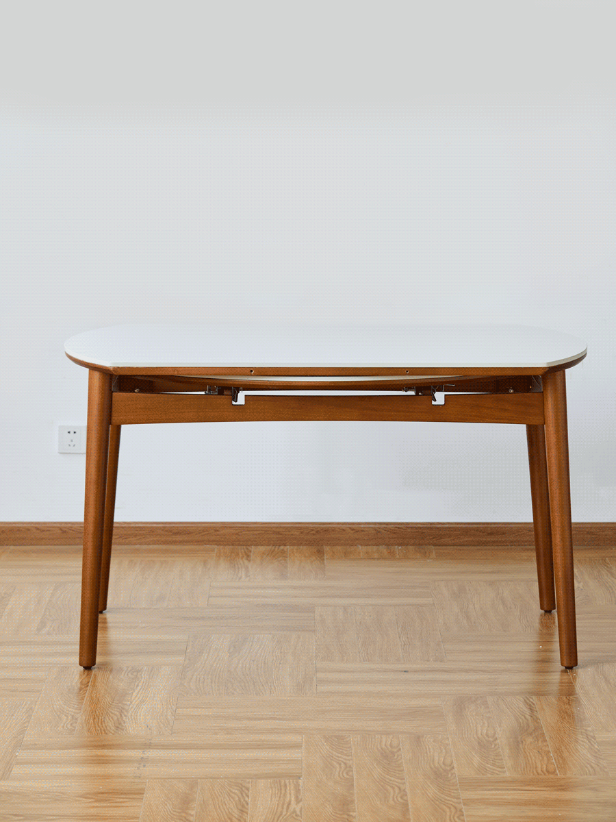 Vintage sintered stone extendable dining table minima color swatches.