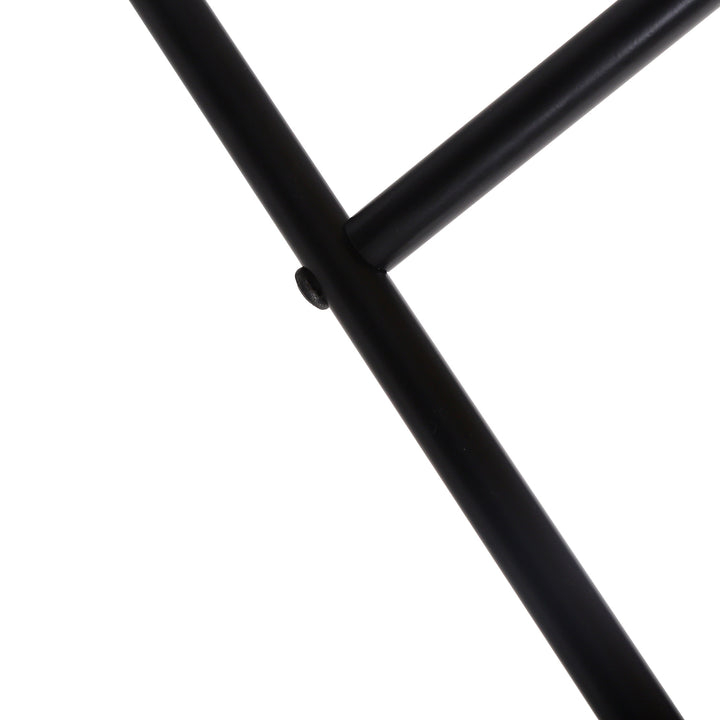 Industrial wood study table tolaro in still life.