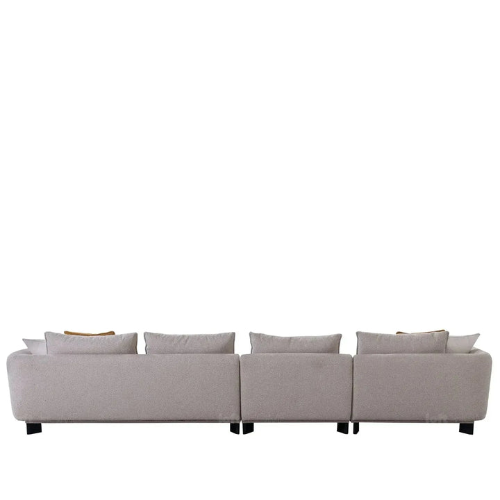 Modern fabric l shape sectional sofa nest 4+l color swatches.