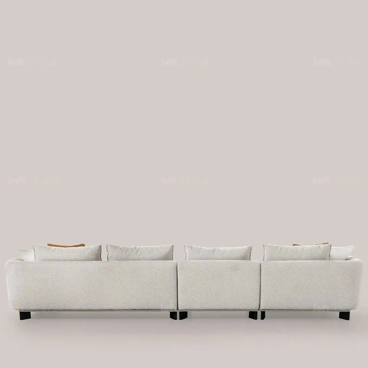 Modern fabric l shape sectional sofa nest 4+l material variants.