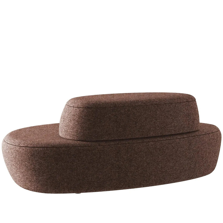 Contemporary fabric modular 3 seater sofa moon detail 18.