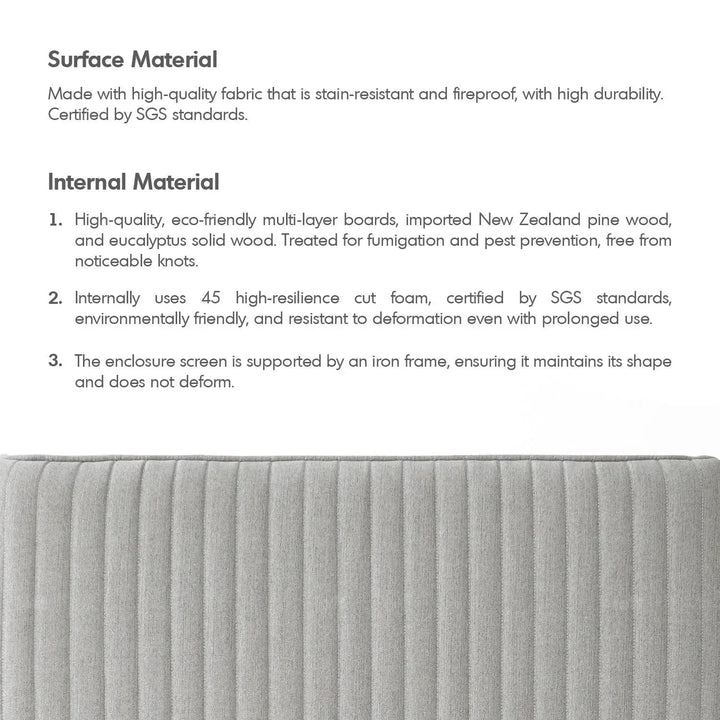 Modern mixed weave fabric 1 seater sofa multi in close up details.