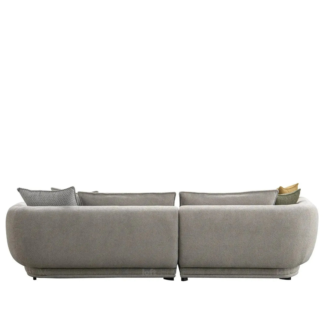 Modern sherpa fabric l shape sectional sofa granitova 3+l material variants.
