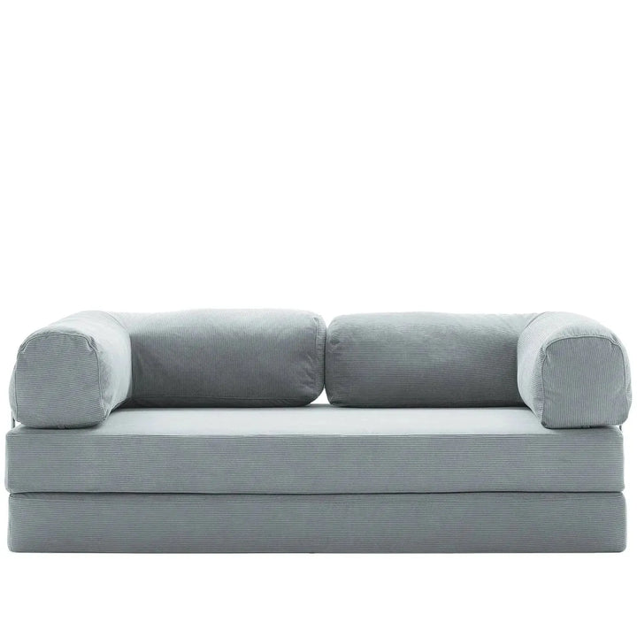 Modern corduroy fabric sofa bed squeeze detail 10.