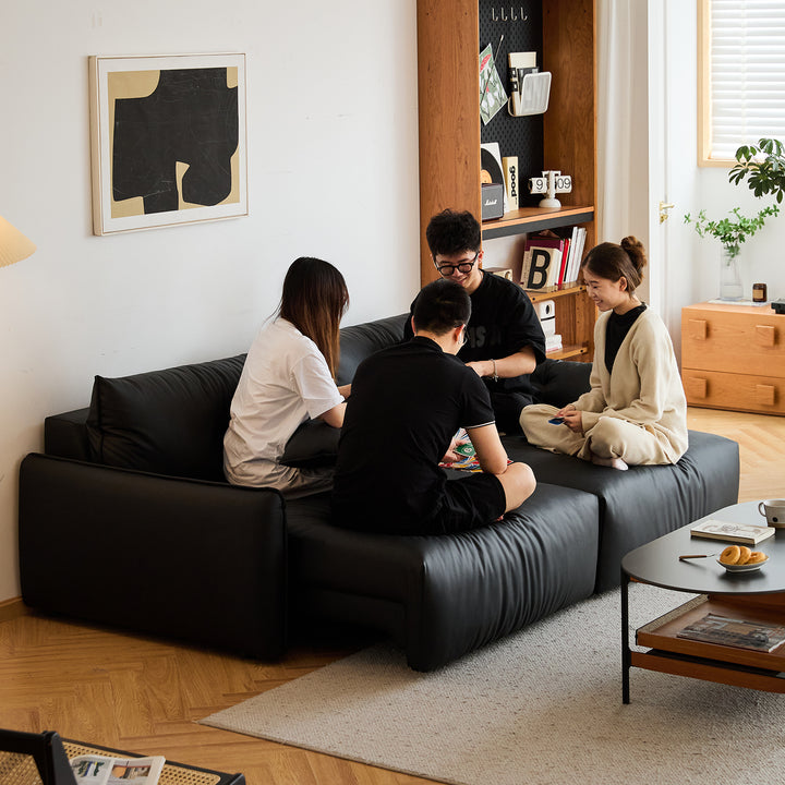 Modern Microfiber Leather electric recliner 3 seater sofa evena situational feels.