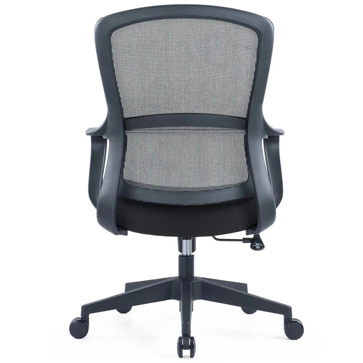 Modern mesh ergonomic office chair curve detail 9.