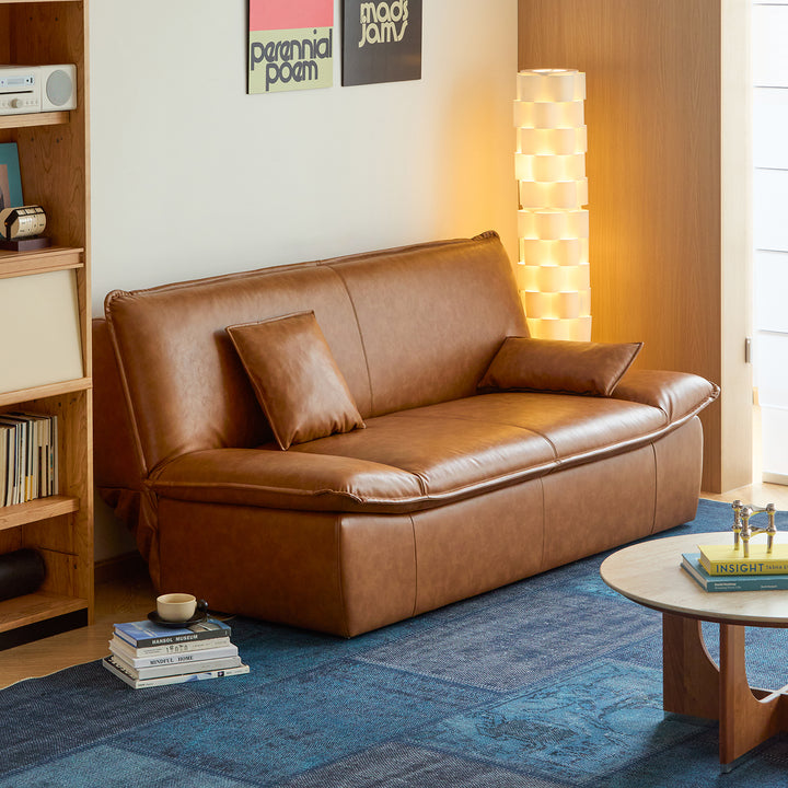 Modern microfiber leather 2 seater sofa bed sailboat size charts.