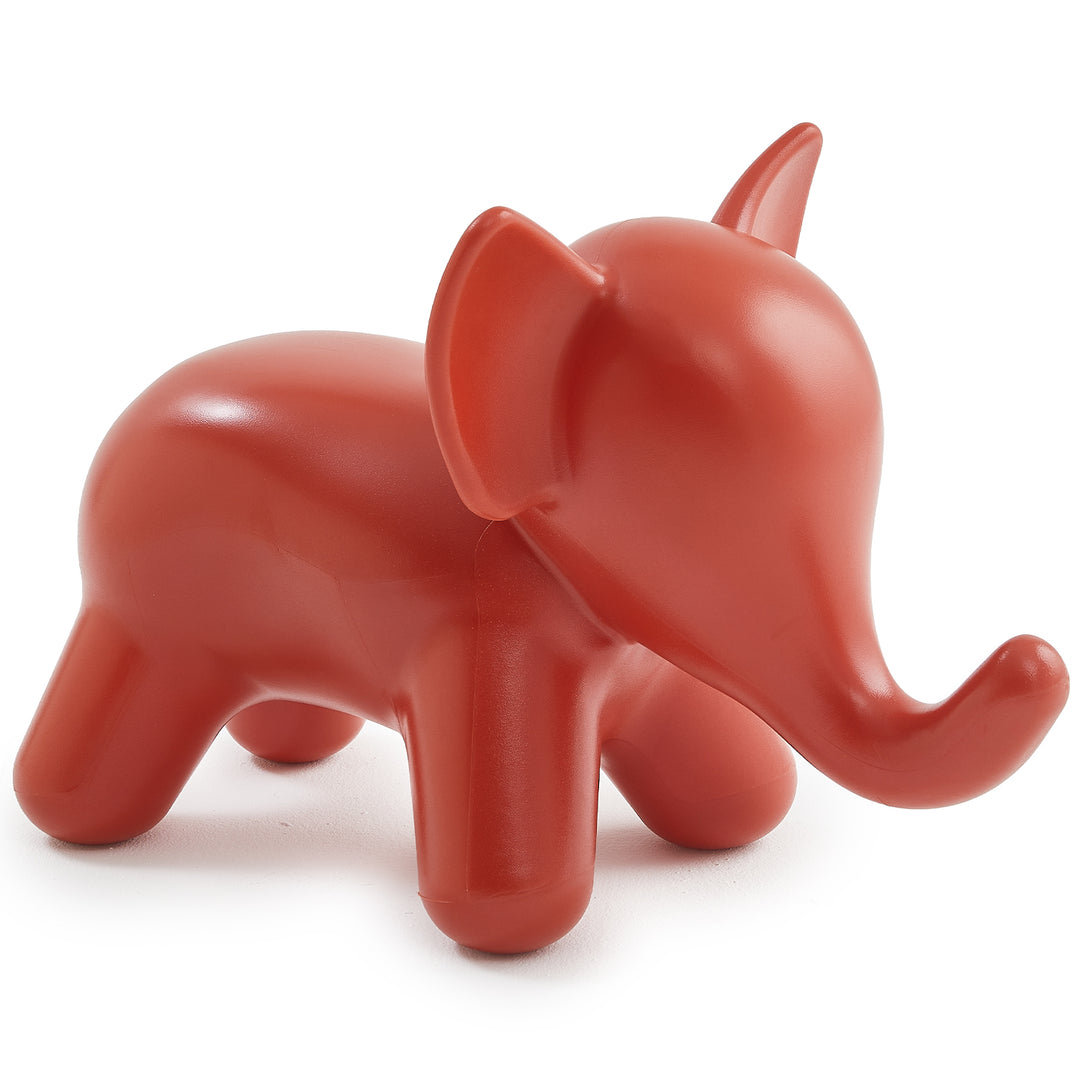 Contemporary plastic ottoman elephant detail 6.
