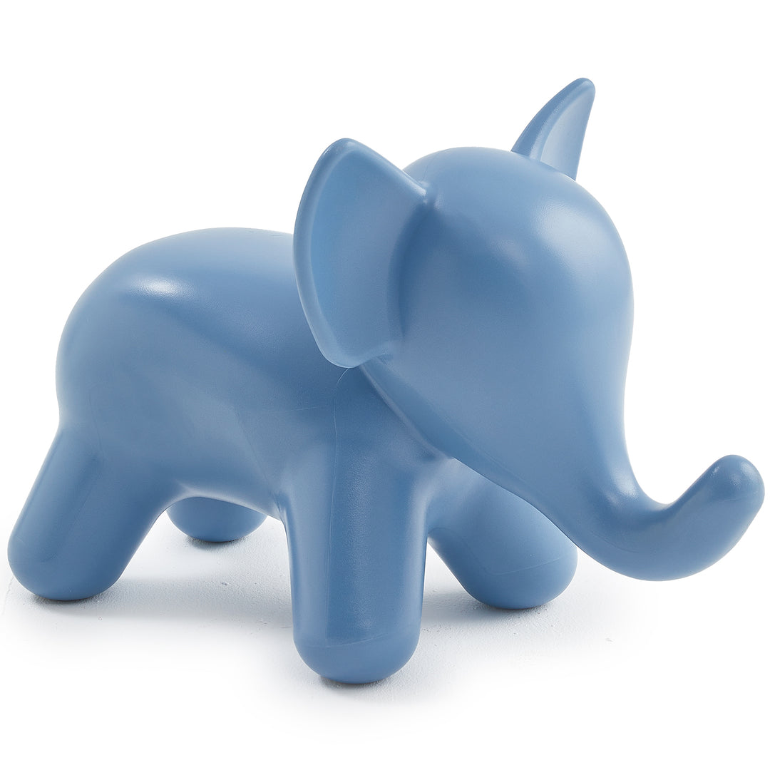 Contemporary plastic ottoman elephant detail 7.