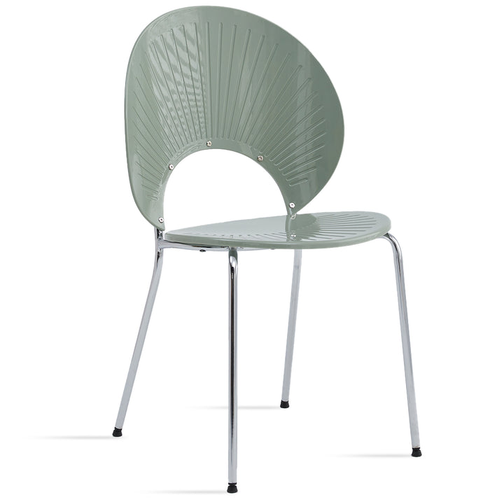 Contemporary plastic dining chair apollo detail 19.
