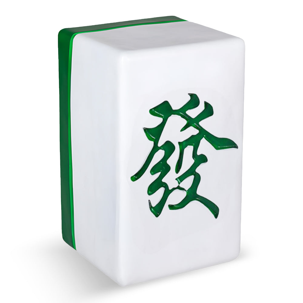 Contemporary resin side table stool huat in white background.