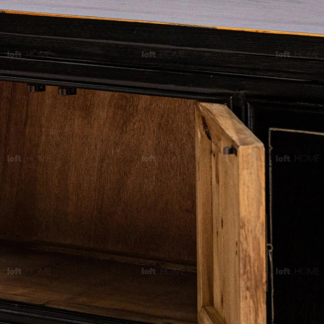 Rustic pine wood tv console yugen environmental situation.