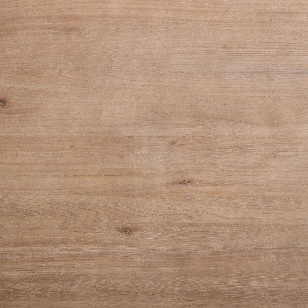 Rustic wood dining table splendor in details.