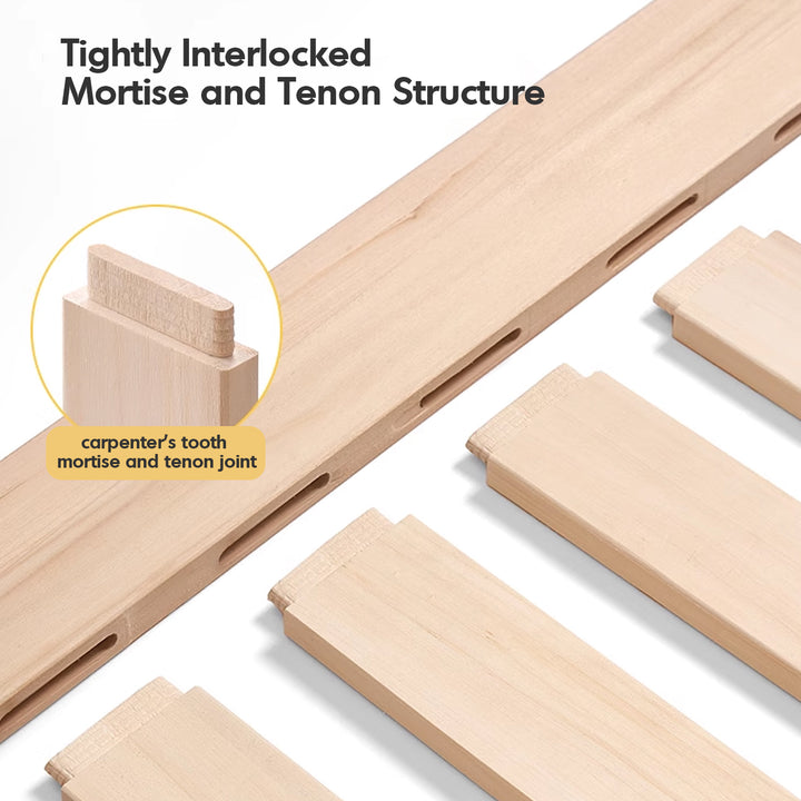 Scandinavian beech wood cat scratch resistant fabric leather kids bed nestle detail 3.