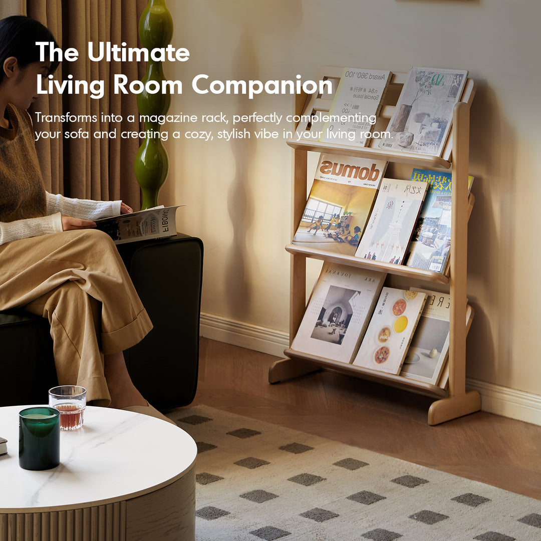 Scandinavian birch wood shoe shelf lina situational feels.