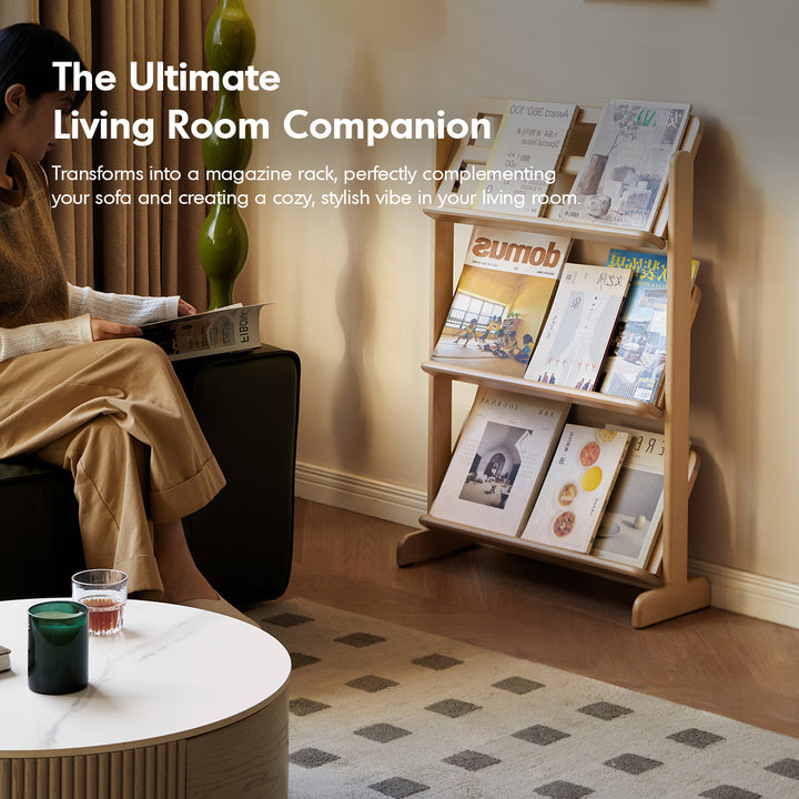 Scandinavian birch wood shoe shelf lina situational feels.