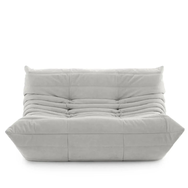 Contemporary fabric modular 2 seater sofa cater detail 2.