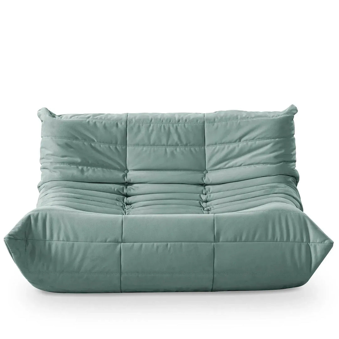 Contemporary fabric modular 2 seater sofa cater detail 4.