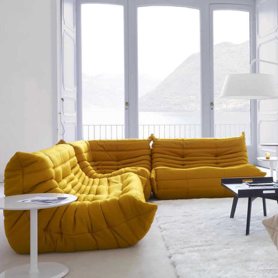 Contemporary fabric modular 3 seater sofa cater primary product view.