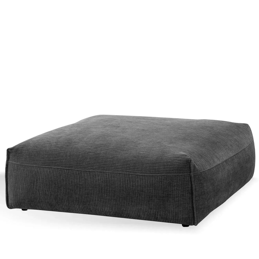 Modern corduroy velvet fabric modular ottoman opera detail 1.