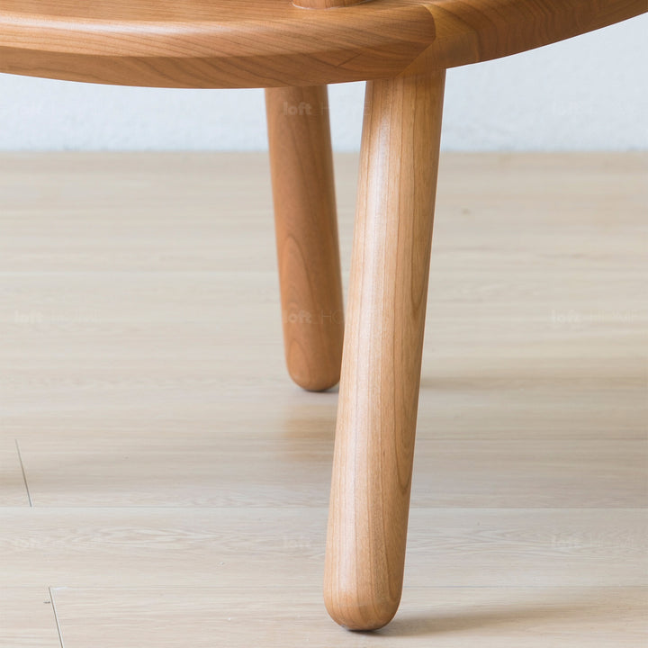 Scandinavian mixed weave fabric 1 seater sofa komachi conceptual design.