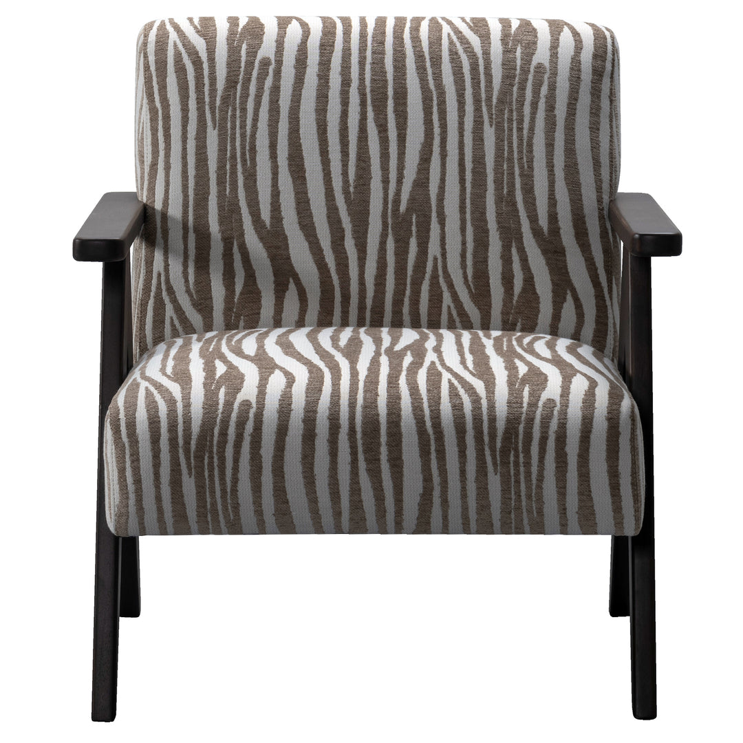 Japandi mixed weave fabric 1 seater sofa stua situational feels.