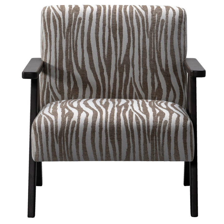 Japandi mixed weave fabric 1 seater sofa stua situational feels.