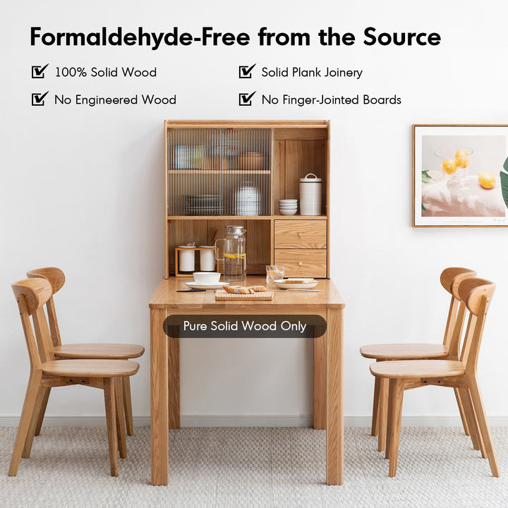 Scandinavian oak wood dining chair elm situational feels.