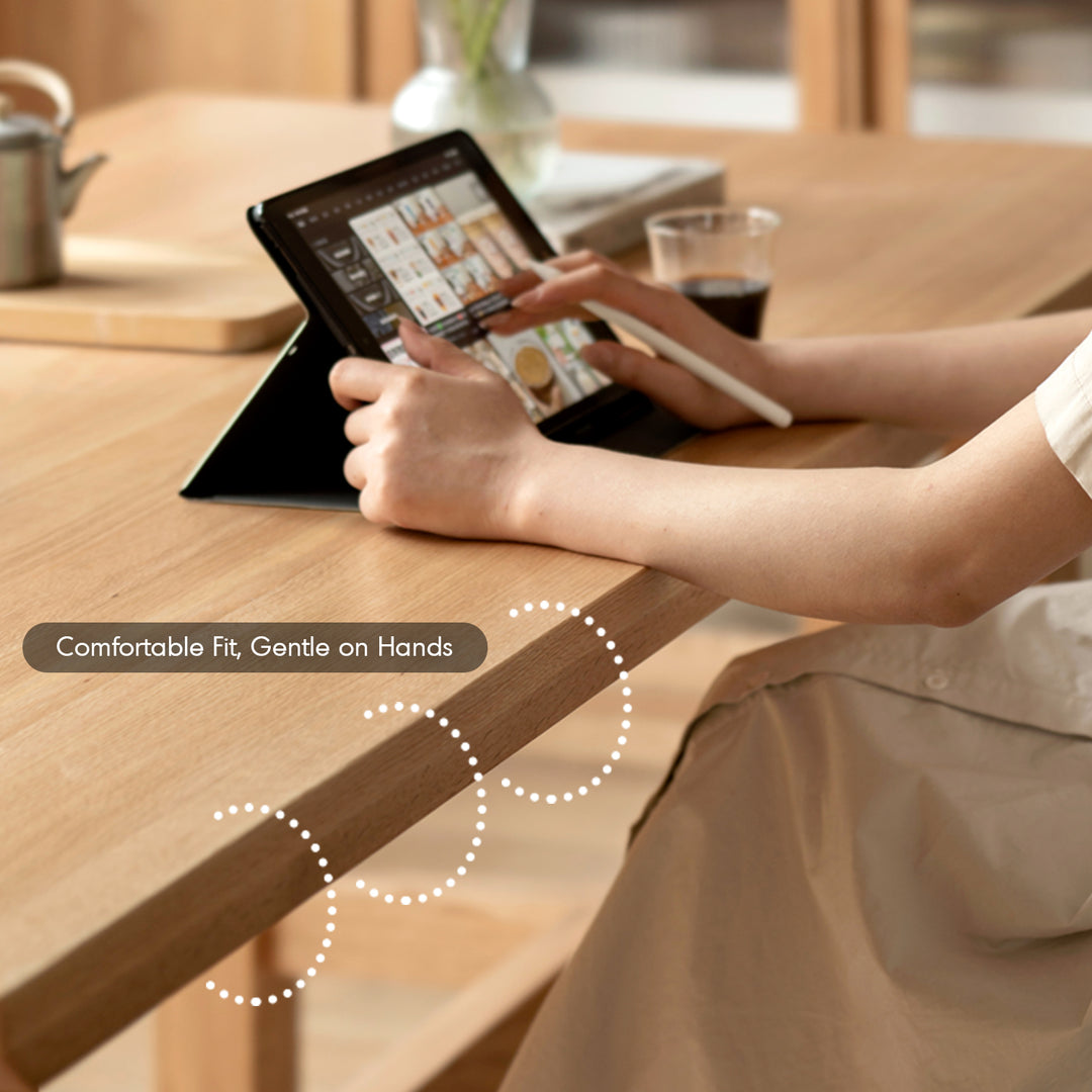 Scandinavian oak wood dining table haven conceptual design.