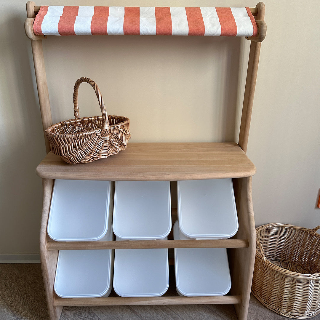 Scandinavian poplar wood kids cabinet luna detail 2.