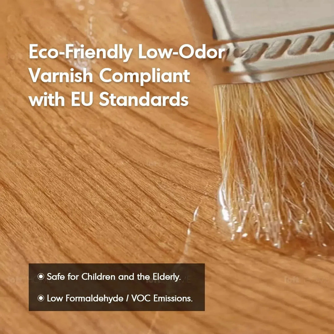 Scandinavian oak wood bed velora detail 8.