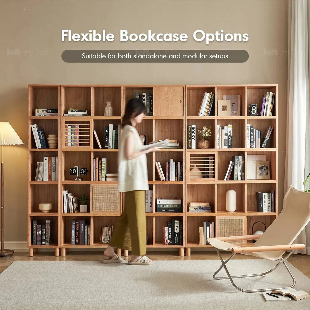 Scandinavian oak wood bookshelf gerin detail 10.