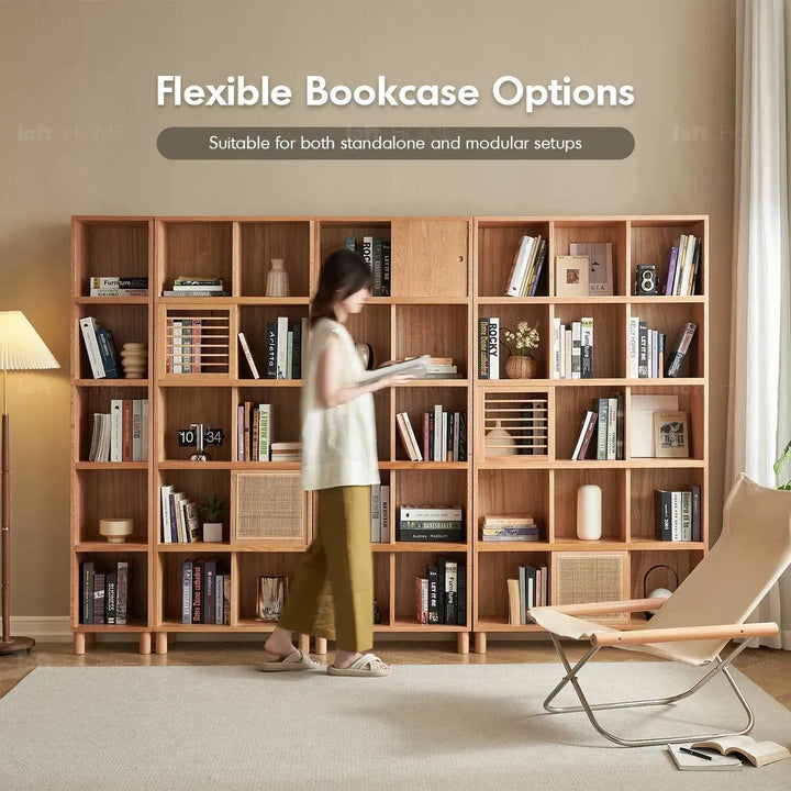 Scandinavian oak wood bookshelf gerin detail 10.