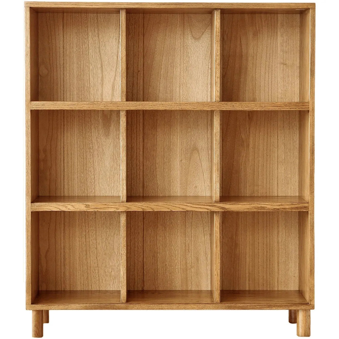 Scandinavian oak wood bookshelf gerin detail 52.