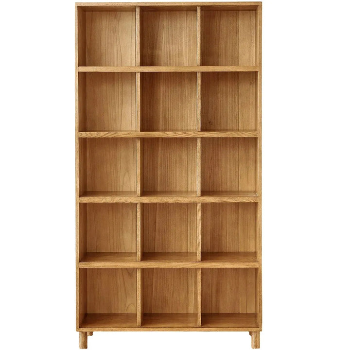 Scandinavian oak wood bookshelf gerin detail 55.