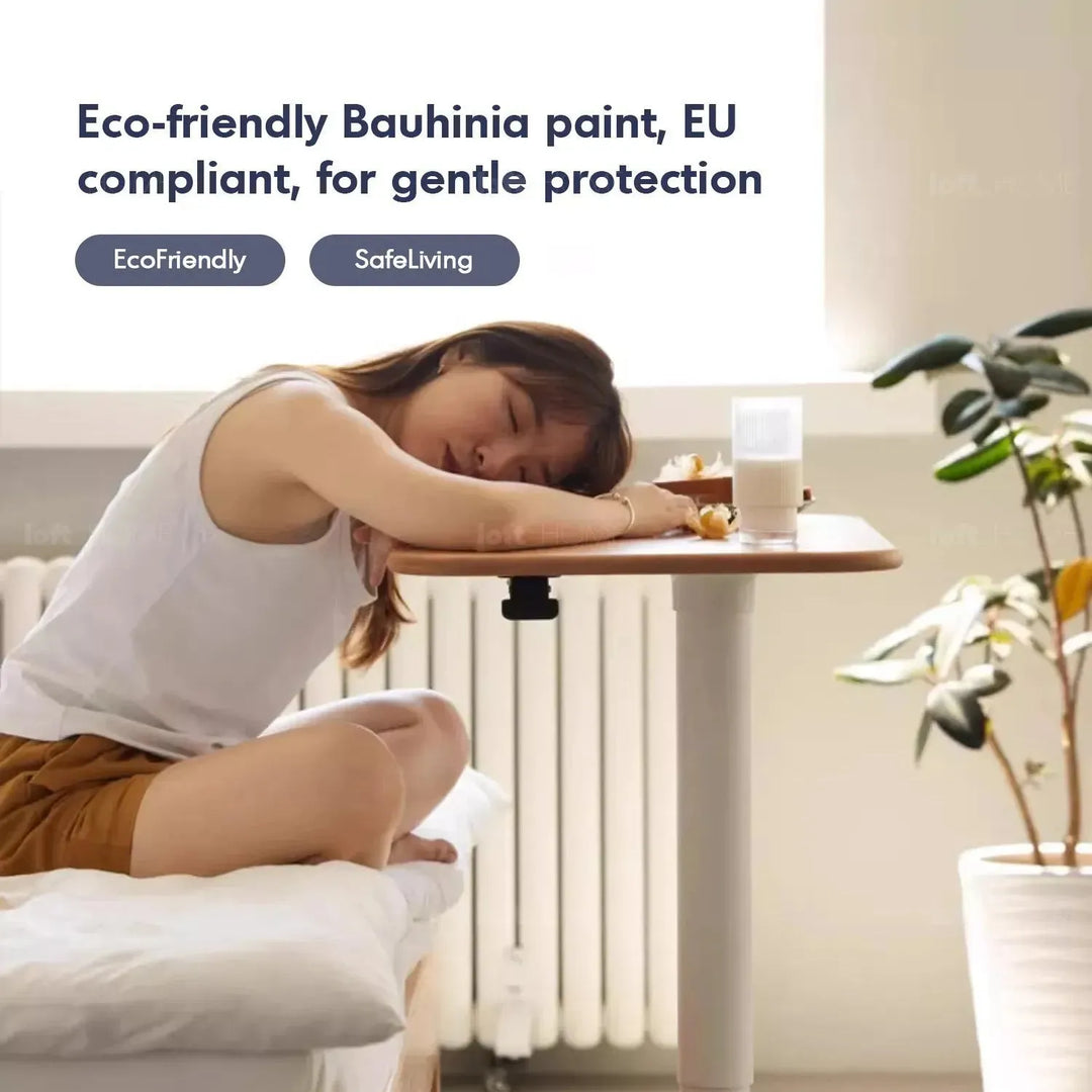 Scandinavian oak wood study table nova detail 20.