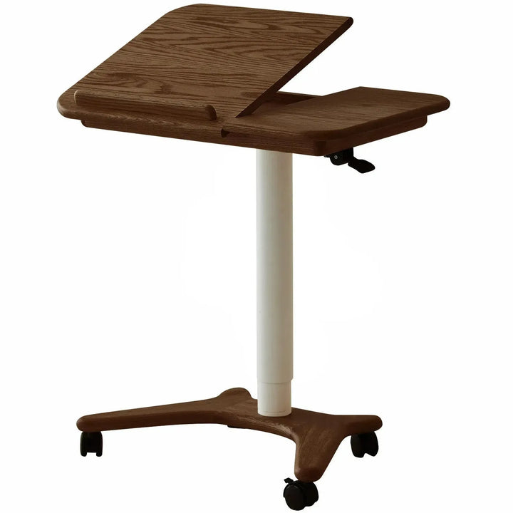 Scandinavian oak wood study table nova detail 32.