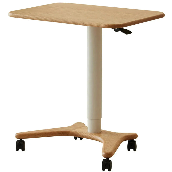 Scandinavian oak wood study table nova detail 33.