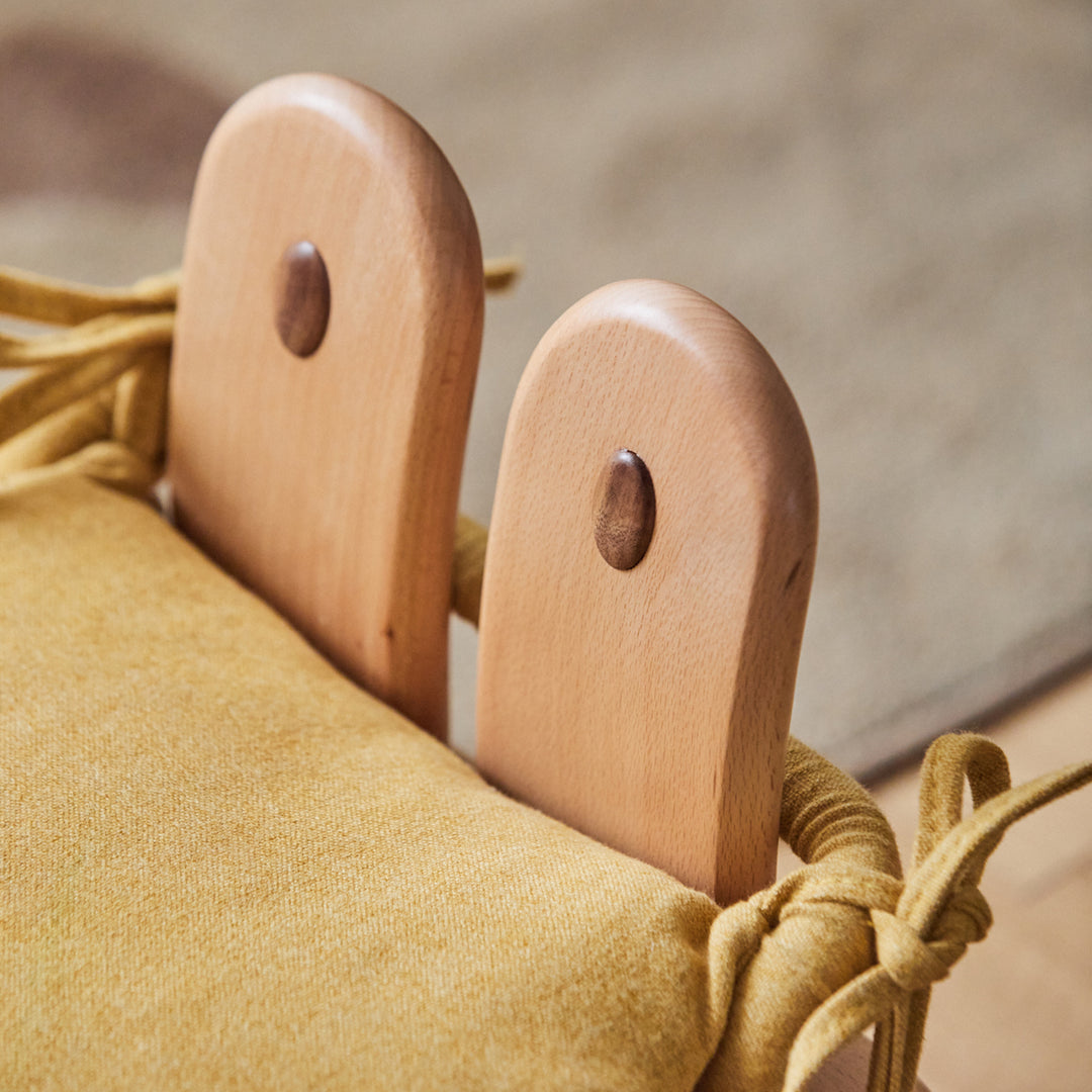 Scandinavian Beech Wood Kids Stool CRAB