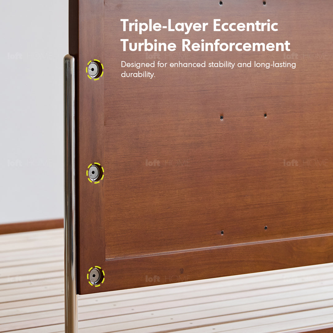 Vintage boxwood chenille velvet fabric bed lianne detail 19.