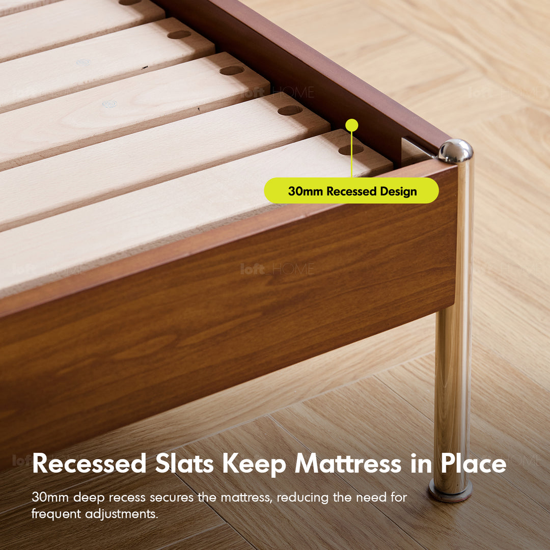 Vintage boxwood chenille velvet fabric bed lianne detail 27.