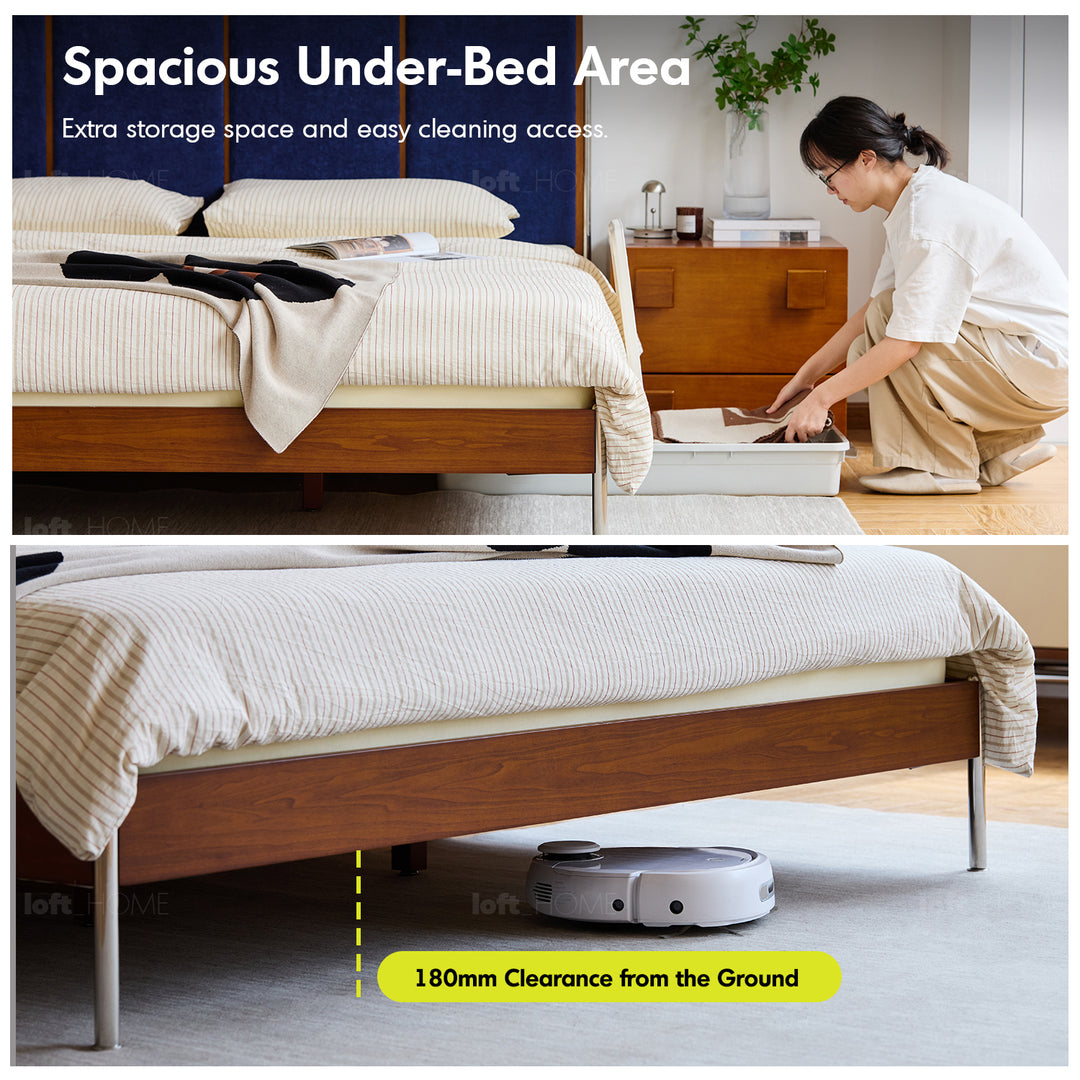 Vintage boxwood chenille velvet fabric bed lianne detail 28.