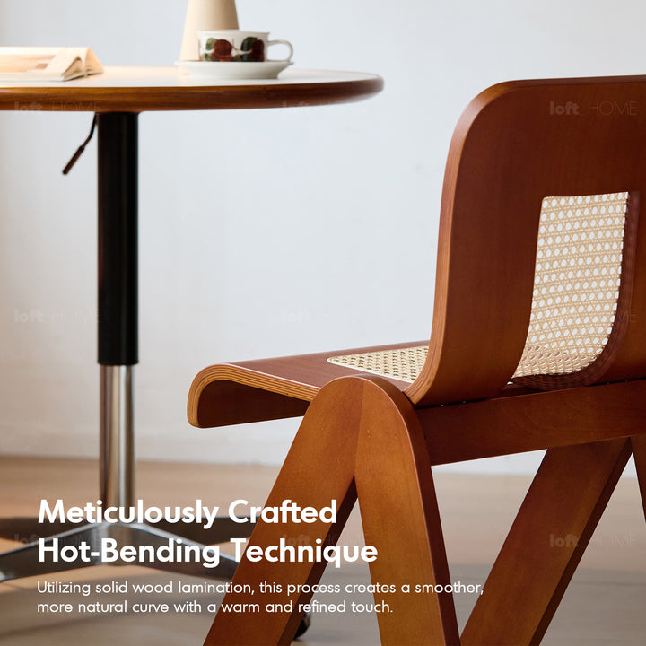 Vintage boxwood rattan dining chair fanko environmental situation.