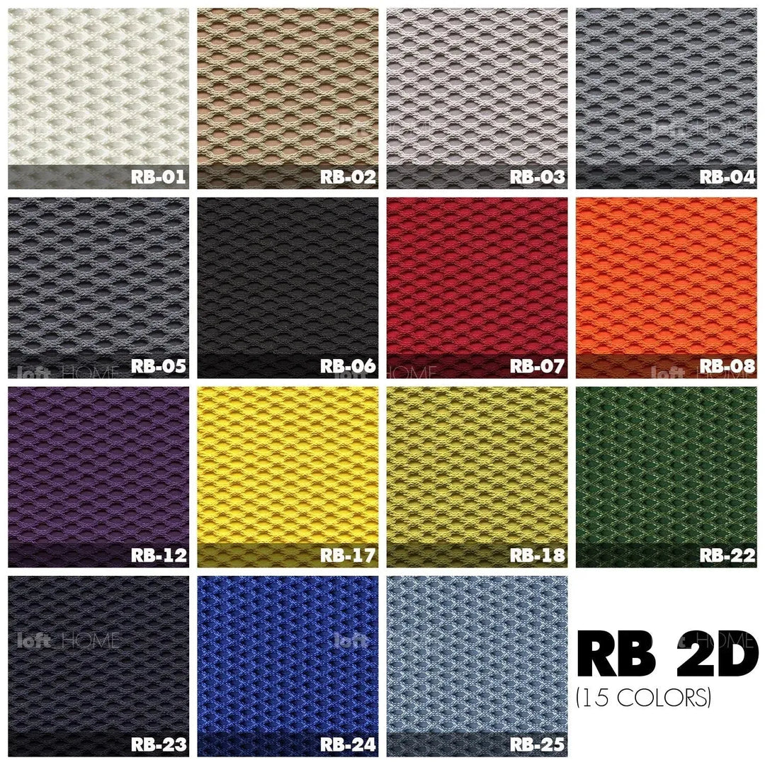 Contemporary fabric 1 seater sofa bubble color swatches.