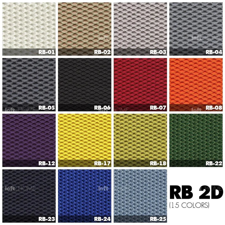 Contemporary fabric 2 seater sofa bubble color swatches.