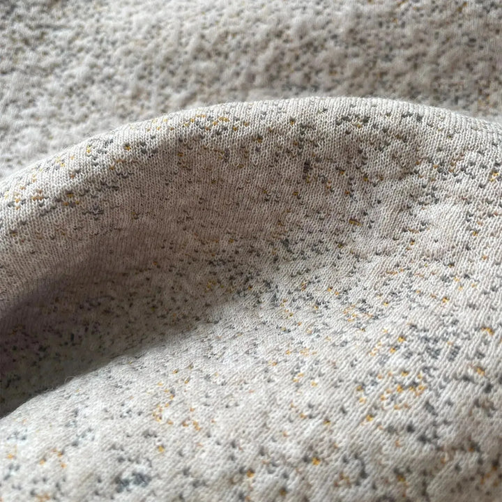 Contemporary fabric 2 seater sofa pebble detail 8.