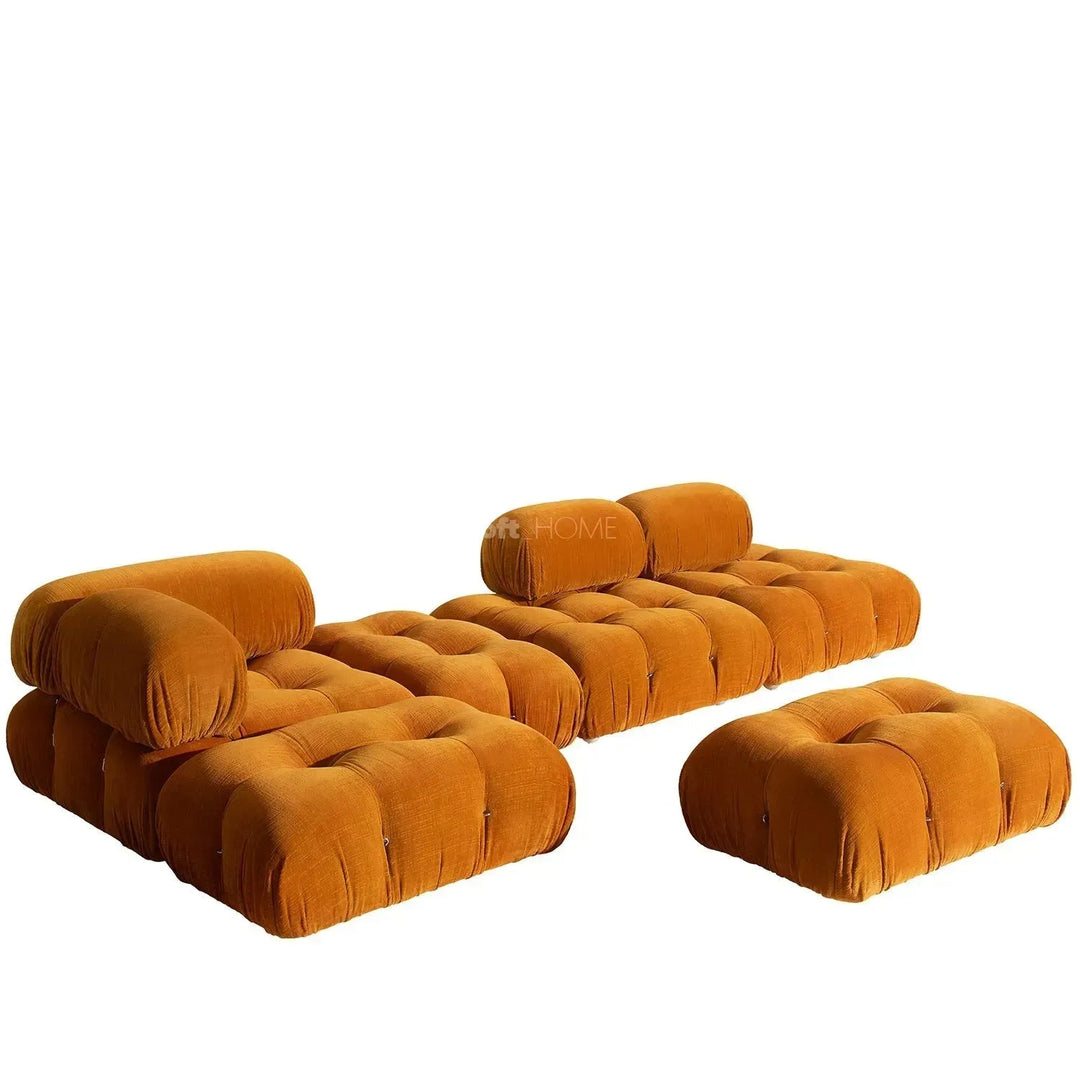 Contemporary fabric l shape sectional sofa camaleonda 3+l+ottoman environmental situation.