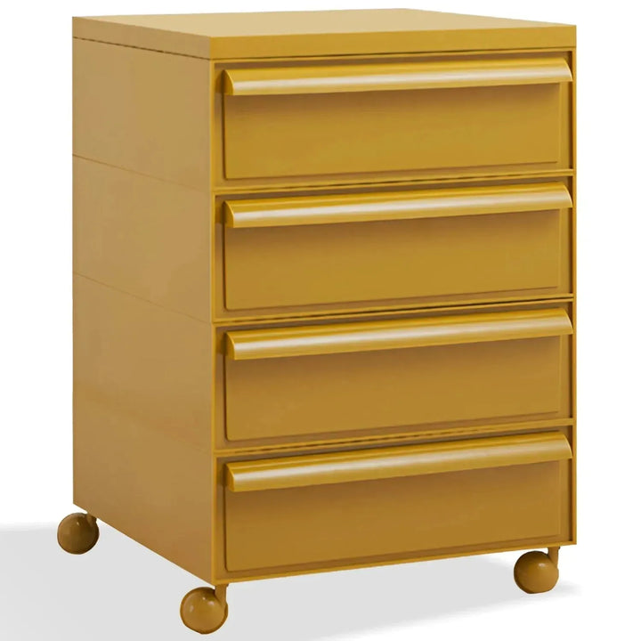 Contemporary plastic drawer cabinet truffle 4 drawer conceptual design.