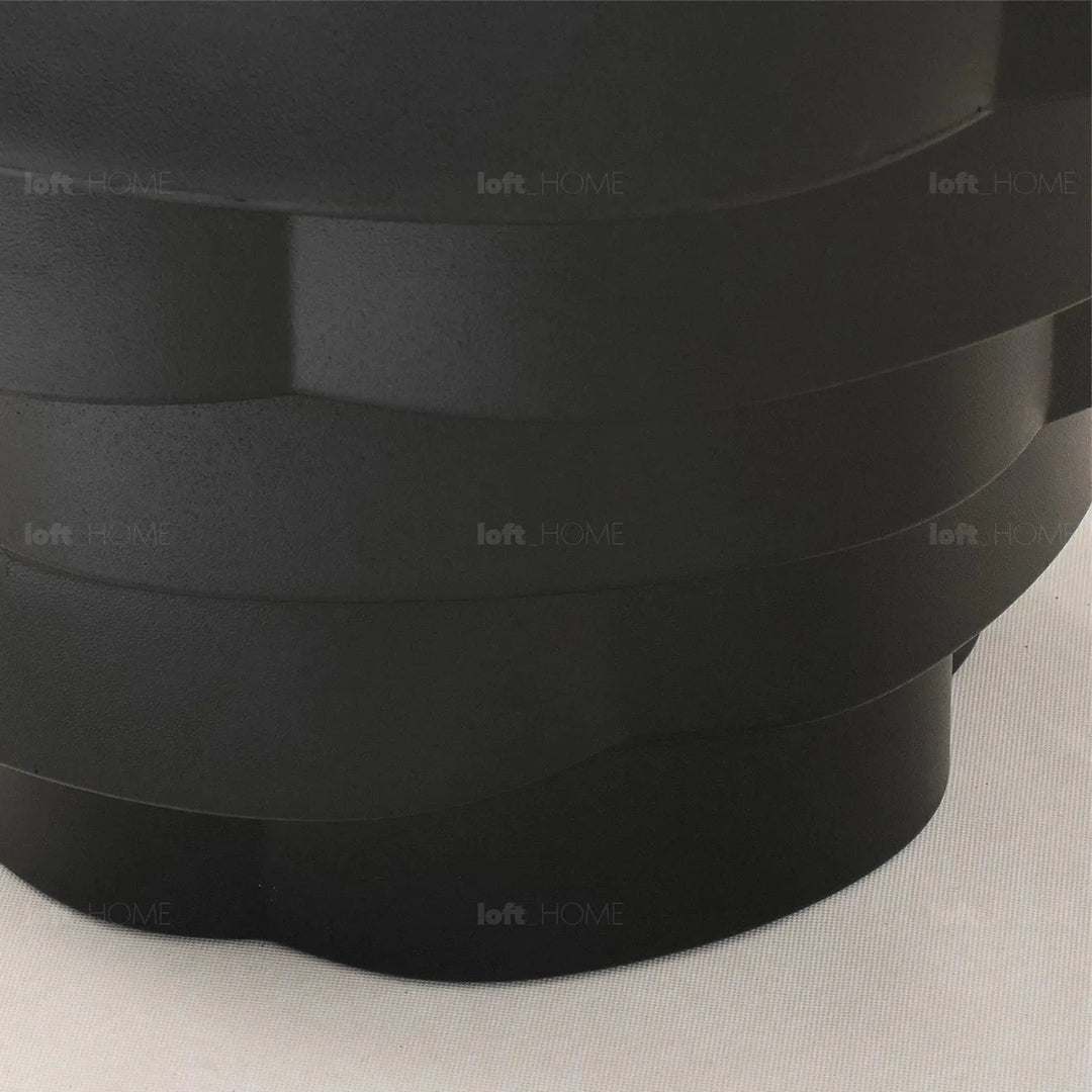 Contemporary wood coffee table parfait with context.