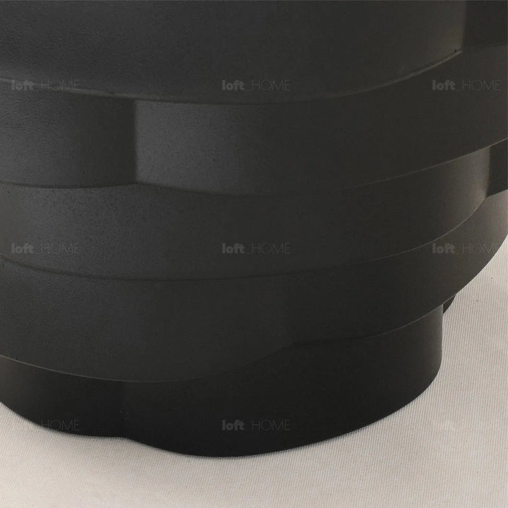 Contemporary wood coffee table parfait with context.